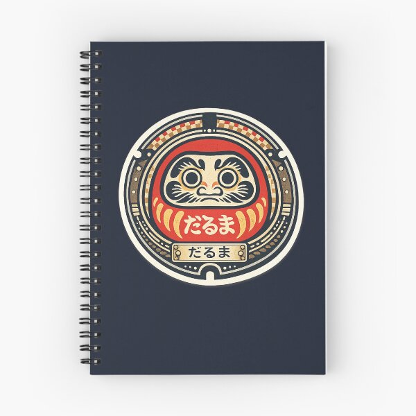 Item preview, Daruma Face – Japanese Manhole Cover Art designed and sold by Planthem.