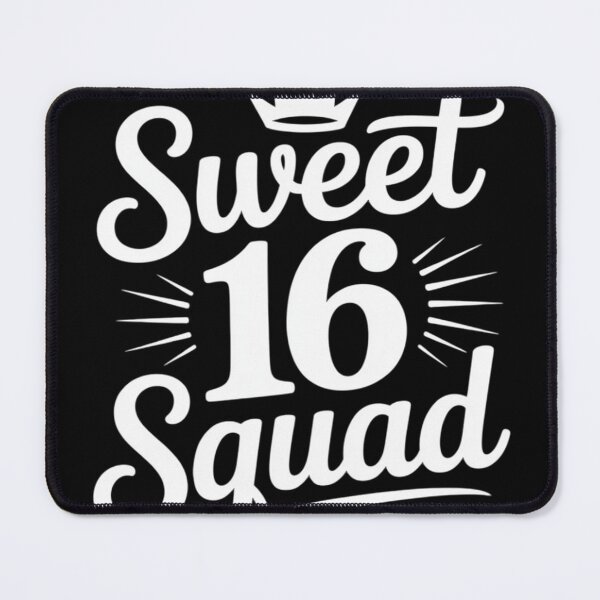 Item preview, Sweet 16 Squad 16th Birthday Sixteen BDay Party School designed and sold by KristieRamsey.