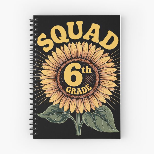 Item preview, Sunflower 6th Grade Squad Back To School Sixth Grade designed and sold by KristieRamsey.