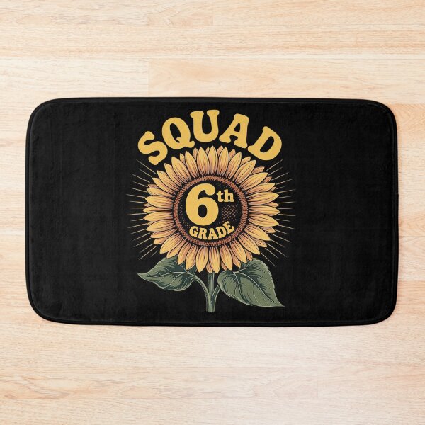 Item preview, Sunflower 6th Grade Squad Back To School Sixth Grade designed and sold by KristieRamsey.