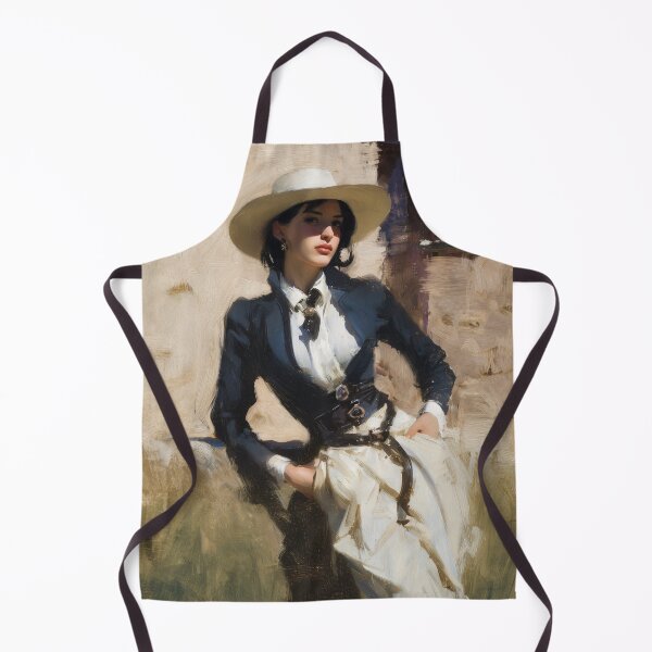 Item preview, Elegant cowgirl in Stylish Hat designed and sold by lautir.