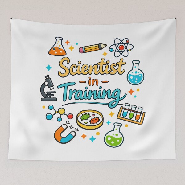 Item preview, Young Scientist in Training designed and sold by HandicraftArt.
