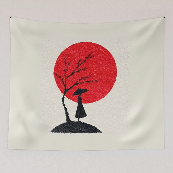 Item preview, Japanese Umbrella Under Rising Sun designed and sold by bubblegoth.