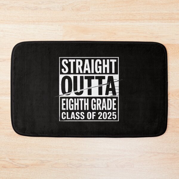 Item preview, Straight Outta 8th Grade Class of 2025 Graduation designed and sold by HesterFoley.