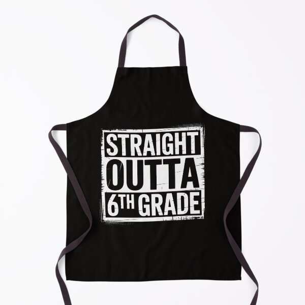 Item preview, Straight Outta 6th Grade Cool Junior High Gear - Graduation designed and sold by HesterFoley.