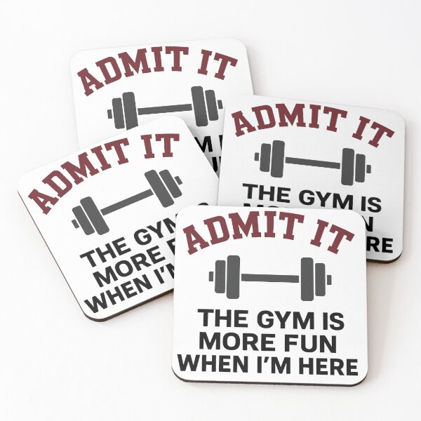 Item preview, Funny Gym - Admit It The Gym Is More Fun When IM Here designed and sold by ZBIFBOUETLA.