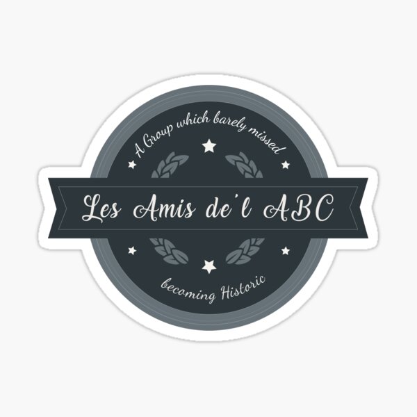 Artikel-Vorschau von Les Amis de'l ABC, designt und verkauft von Magnus Draws.