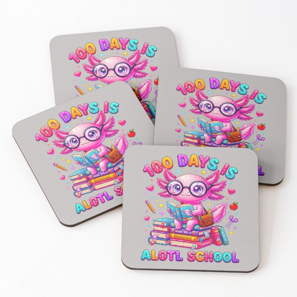 Artikelvorschau, 100 Tage Axolotl-Schule – 100 Tage Schule für Mädchen entworfen und verkauft von mjohnson9.
