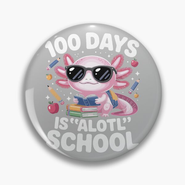 Artikelvorschau, 100 Tage ist Axolotl-Schule – 100. Schultag der Axolotl-Kinder entworfen und verkauft von mjohnson9.