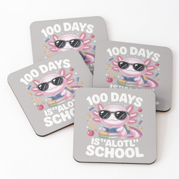 Artikelvorschau, 100 Tage ist Axolotl-Schule – 100. Schultag der Axolotl-Kinder entworfen und verkauft von mjohnson9.