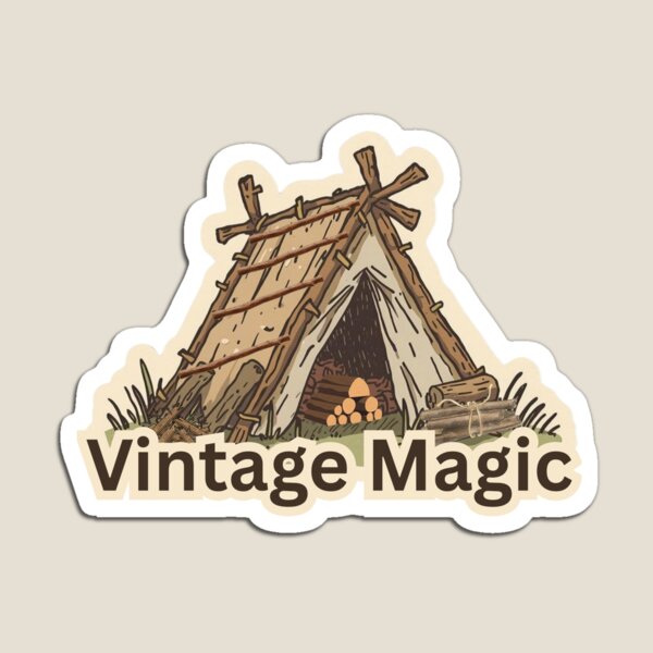 Item preview, Vintage Mystery Castle Doodle Sticker designed and sold by Nourhan2021.