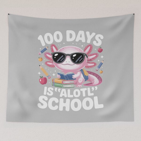 Artikelvorschau, 100 Tage ist Axolotl-Schule – 100. Schultag der Axolotl-Kinder entworfen und verkauft von mjohnson9.