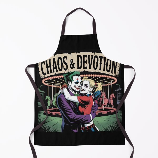 Item preview, Chaos & Devotion - Joker and Harley Quinn Carousel Romance Art designed and sold by Midnight Veil Designs.