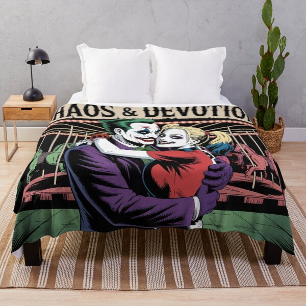 Item preview, Chaos & Devotion - Joker and Harley Quinn Carousel Romance Art designed and sold by Midnight Veil Designs.