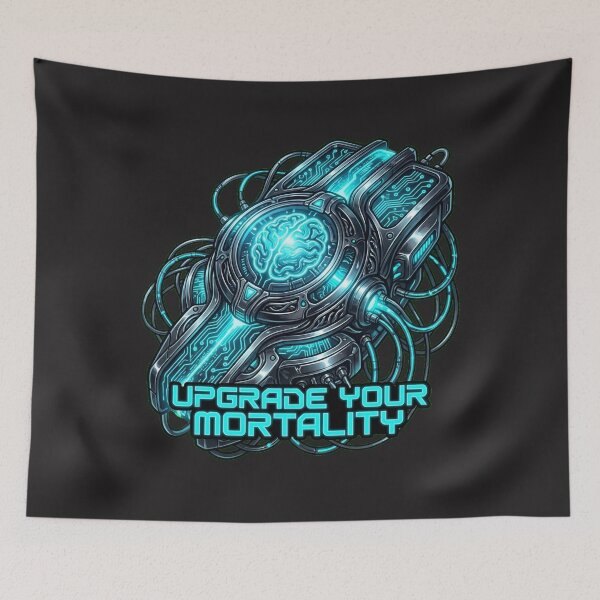 Item preview, Hardware Soul Mainframe: Cybernetic GPU Skull Fusion designed and sold by Thaivi Design.