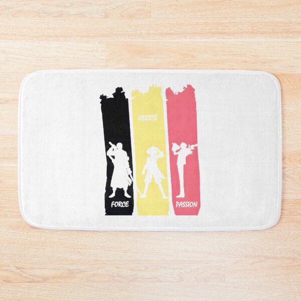 Item preview, Minimalist Belgium Tribute: Force, Liberté, Passion designed and sold by CobwebCritters.