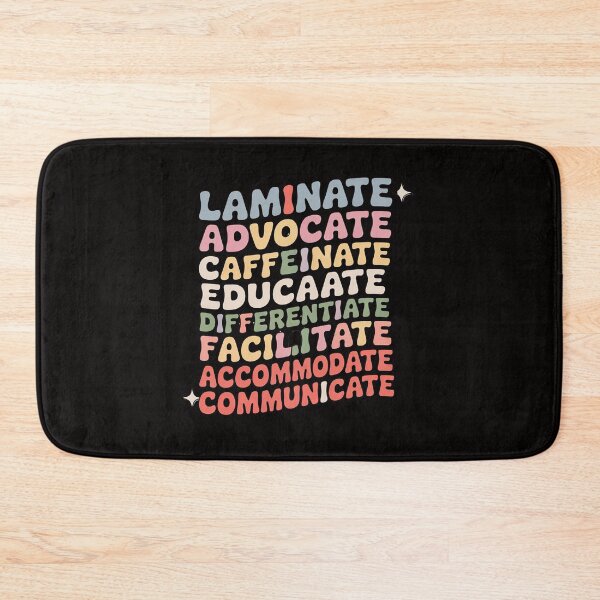 Item preview, Special Education Teacher Laminate Accommodate Collaborate designed and sold by HesterFoley.