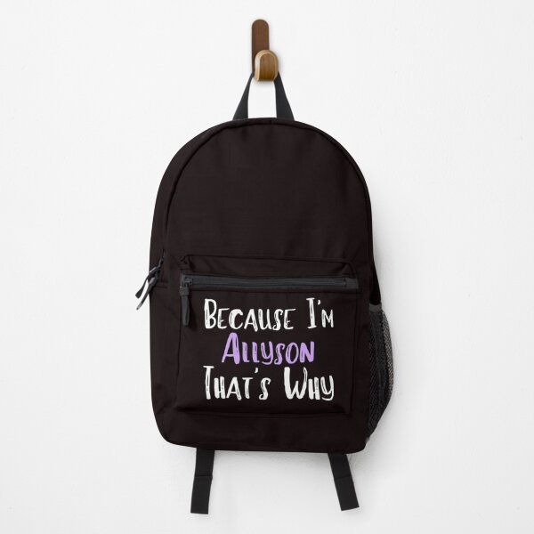 Item preview, Because I'm Allyson That's Why Funny Women's Gift designed and sold by WeirdlyRare.