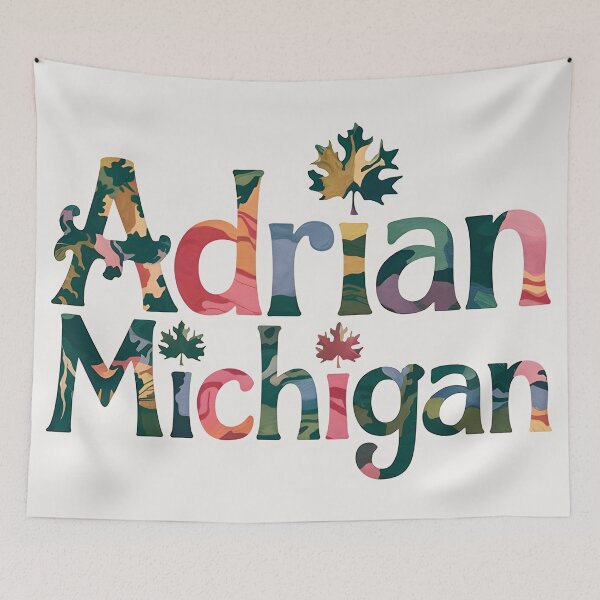 Item preview, Adrian, Michigan, Adrian Mi, Adrian Michigan designed and sold by MoMidoStore.