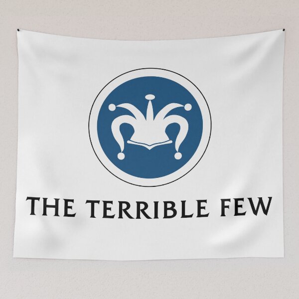 Item preview, Logo + The Terrible Few (Black Lettering, Light Items) designed and sold by The Terrible Merch Store.