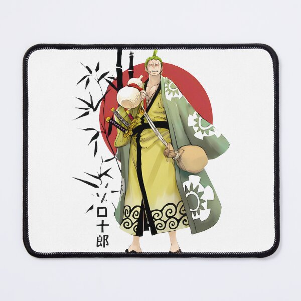 Item preview, Wano Country Zoro Swordsman Art designed and sold by HalloFrogs.