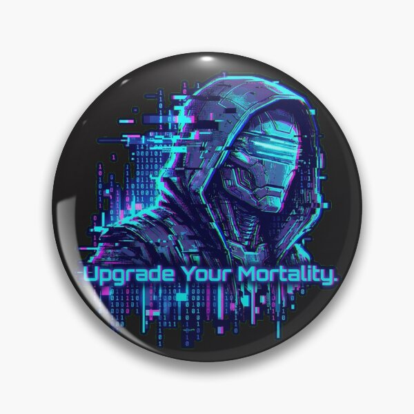 Item preview, The Virtual Casualty - Cyberpunk Skeleton VR Glitch Art designed and sold by Thaivi Design.
