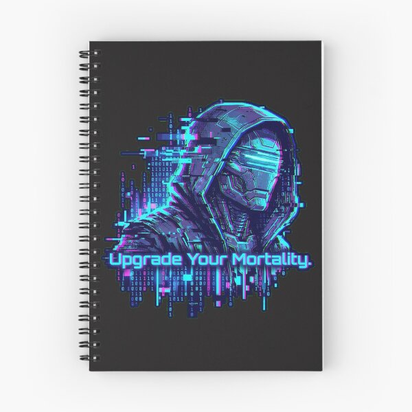 Item preview, The Virtual Casualty - Cyberpunk Skeleton VR Glitch Art designed and sold by Thaivi Design.