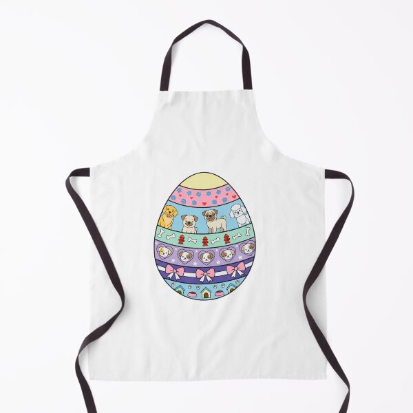 Item preview, Colorful Easter egg with puppy, children's design, Cute Puppy Easter Egg, Fun & Colorful Kids’ Design designed and sold by HS Studio.