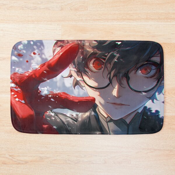 Item preview, Ren Amamiya Persona 5 Game Anime Dark Red Eyes Phantom designed and sold by mildaclairmo.