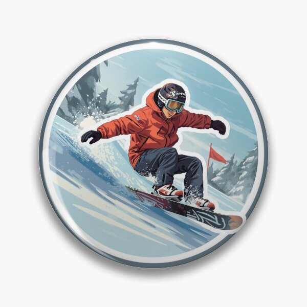 Item preview, Winter Sports Games, Snowboarding Competition Olympic Sticker designed and sold by colorleafz.