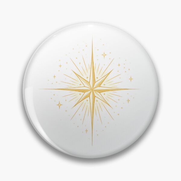 Item preview, Gold North Star designed and sold by Eloro.