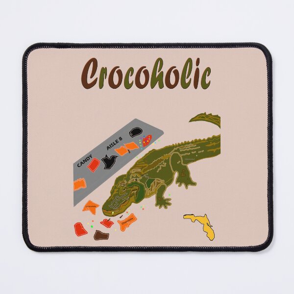 Item preview, Crocoholic in the Candy Aisle designed and sold by kristalcurt.