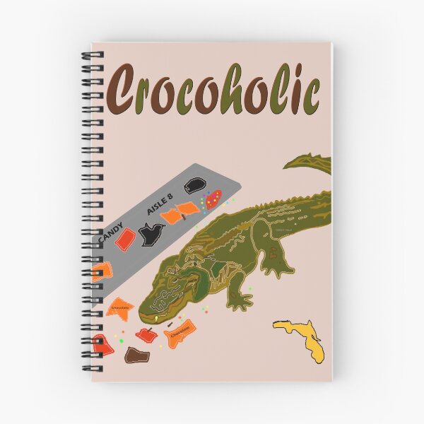 Item preview, Crocoholic in the Candy Aisle designed and sold by kristalcurt.
