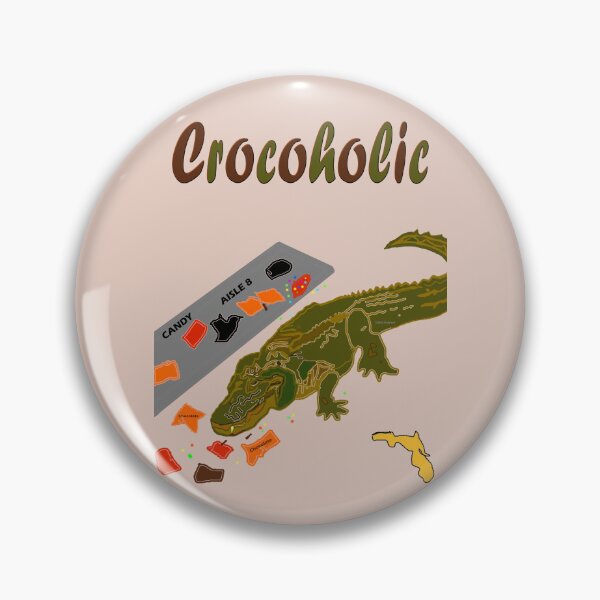 Item preview, Crocoholic in the Candy Aisle designed and sold by kristalcurt.