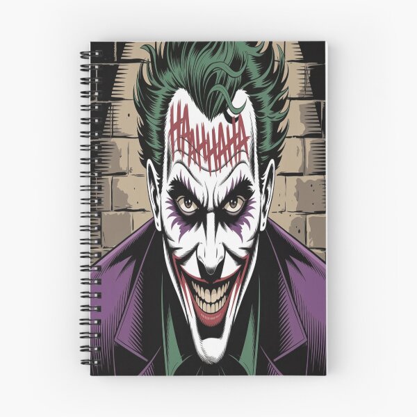 Item preview, The Joker HAHAHA - Intense Close-Up Portrait Art designed and sold by Midnight Veil Designs.