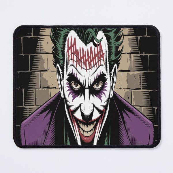 Item preview, The Joker HAHAHA - Intense Close-Up Portrait Art designed and sold by Midnight Veil Designs.