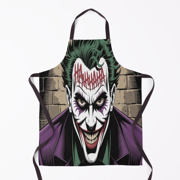 Item preview, The Joker HAHAHA - Intense Close-Up Portrait Art designed and sold by Midnight Veil Designs.