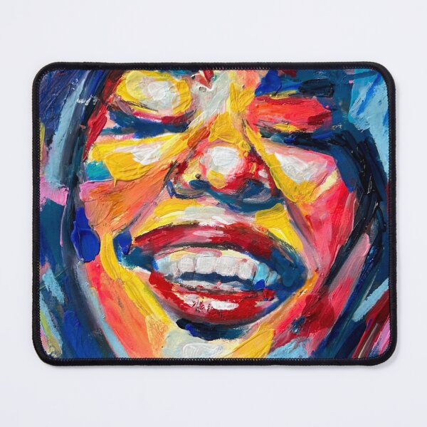 Item preview, Dopamine Art Portrait Colorful Expressive Artwork designed and sold by MontekkiArt.