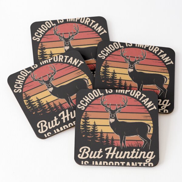 Item preview, School Is Important But Hunting Is Importanter Kids Youth designed and sold by PattonJillian.