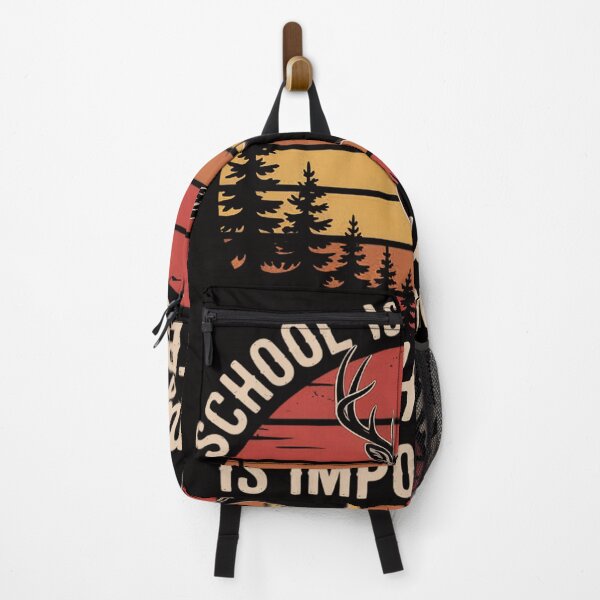 Item preview, School Is Important But Hunting Is Importanter Kids Youth designed and sold by PattonJillian.