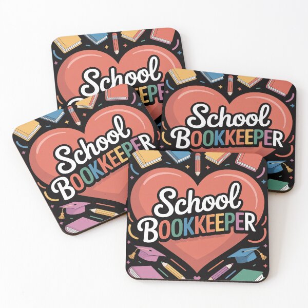Item preview, School Bookkeeper Cute Back to School designed and sold by PattonJillian.
