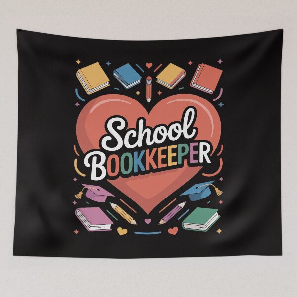 Item preview, School Bookkeeper Cute Back to School designed and sold by PattonJillian.