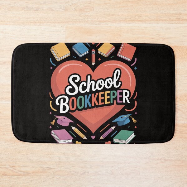 Item preview, School Bookkeeper Cute Back to School designed and sold by PattonJillian.