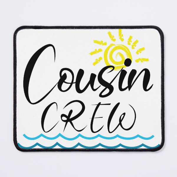 Item preview, Cousin Crew | Matching Family Vacation T-Shirt Design designed and sold by PixelWaveBD.
