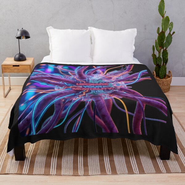 Item preview, The Neural Network: AI Cyber Skull Bio-Horror designed and sold by Thaivi Design.