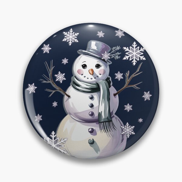 Item preview, Winter Season Watercolor Art Snowman designed and sold by Cute & Sassy Custom Gifting Boutiques.