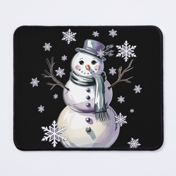 Item preview, Winter Season Watercolor Art Snowman designed and sold by tamdevo1.