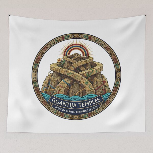 Item preview, Ġgantija Temples designed and sold by likbatonboot.