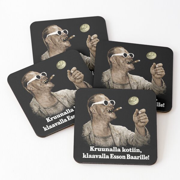 Item preview, Kruunalla kotiin, klaavalla Esson Baarille - Uuno Turhapuro designed and sold by SteadyRolling.