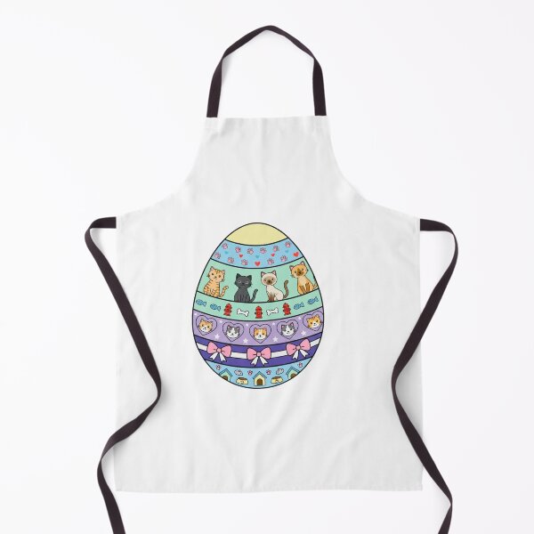 Item preview, Colorful Easter egg with kittens, children's design designed and sold by HS Studio.